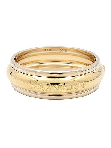Yves Saint Laurent Yves Saint Laurent YVES SAINT LAURENT Ring 1PD Jewelry 18K (Yellow Gold) Diamond Women's Clear Gold (view 2)