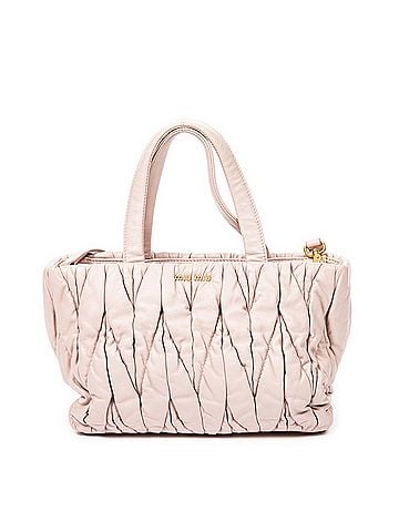 Miu Miu Matelasse Shopping Tote  (view 1)
