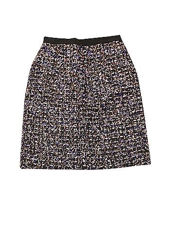 Giambattista Valli Giambattista Valli Tweed Midi Skirt in Multicolor Polyamide (view 2)