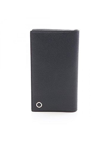 Bvlgari BVLGARI Bulgari Man Bi-fold Long Wallet, Leather, Men's, Black (view 1)