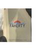 Faherty 100% Linen White Jumpsuit Size L - photo 3