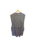 Passions 100% Cotton Houndstooth Black White Jumpsuit Size L - photo 2
