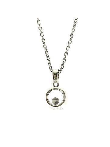 Chopard Chopard Happy Diamonds Necklace 79A017 White Gold (18K) Diamond Men,Women Fashion Pendant Necklace (Silver) (view 2)