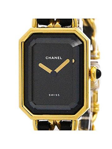 Chanel CHANEL Premiere Size L Gold Plated Quartz Ladies Watch H0001 (view 1)