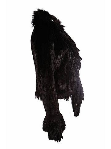 Roberto Cavalli Roberto Cavalli, Black mink fur coat (view 2)