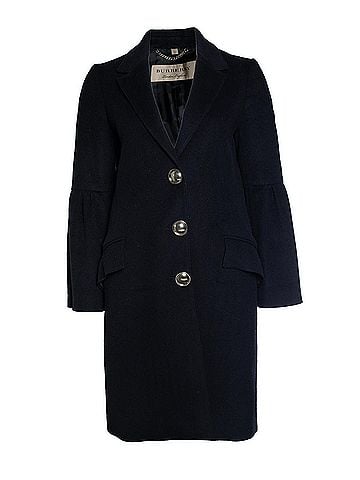 Burberry Burberry, samborne wool cashmere coat (view 1)