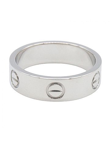 Cartier Cartier Love Ring, 18K White Gold (18KWG), Silver Tone, for Men and Women. (view 2)