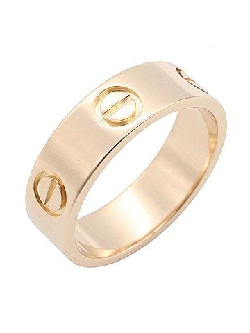 Cartier Cartier Love Ring, 18K Pink Gold (PG), Women's Jewelry, Tone (view 1)