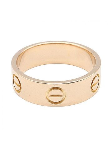 Cartier Cartier Love Ring, 18K Pink Gold (PG), Women's Jewelry, Tone (view 2)