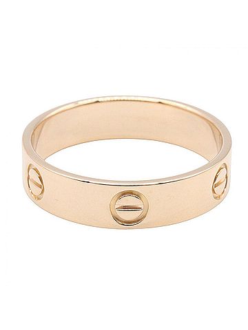 Cartier Cartier Love Ring, 18K Pink Gold (PG), Men's and Women's, Tone (view 2)