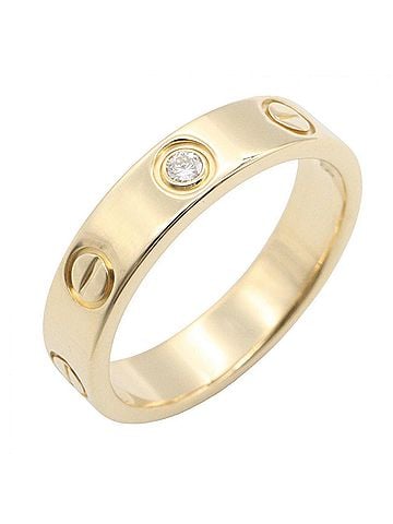 Cartier Cartier Mini Love 1PD Ring - 18K (Yellow Gold) Diamond for Women Gold Tone, Clear Tone (view 1)