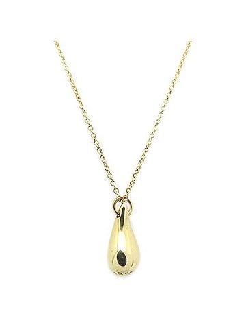 Tiffany & Co. TIFFANY&Co. Tiffany Teardrop Necklace Elsa Peretti 18K Yellow Gold Women's 295530 (view 1)