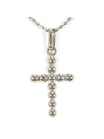 Unbranded 18K (18-karat white gold) necklace, total weight 1.7g, 45cm length, jewelry. (view 1)