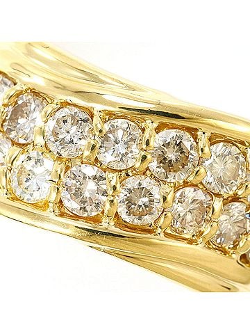 Unbranded 18K (18-karat) Yellow Gold Ring with Diamond, 1.00 ct, Total Weight 5.2g, Jewelry (view 2)