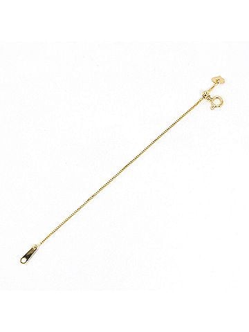 Unbranded 18K (18-karat) Yellow Gold (YG) Adjustable Necklace, Total Weight 0.7g, 11cm, Jewelry (view 1)