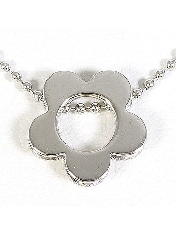 Unbranded 18K (18-karat white gold) necklace, total weight 2.3g, 40cm length, jewelry. (view 1)