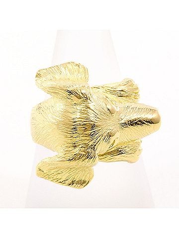 Unbranded 18K (18-karat) Yellow Gold Ring, Total Weight 10.9g, Jewelry (view 2)