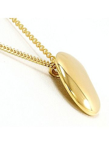 Unbranded 18K (18-karat) Yellow Gold Necklace with 0.04ct Diamond, Total Weight 3.6g, 40cm Length, Jewelry (view 2)