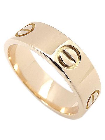 Cartier CARTIER Love Ring, Size #53, B4084800, 18K Pink Gold, Women's, 295538 (view 2)