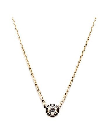 Cartier CARTIER Cartier Damour Necklace XS 1P Diamond Diamants Légers 18KPG Women's B7224516 295532 (view 1)