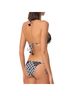 Amir Slama Print Black White Two Piece Swimsuit Size L - photo 2