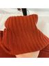 Diane von Furstenberg Red Turtleneck Sweater Size XS - photo 5