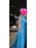 Ashley Blue Cocktail Dress Size 2 - photo 3
