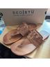 BED|STU Brown Tan Sandals Size 6 1/2 - photo 4