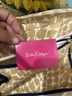 Lilly Pulitzer Print Yellow White Leather Tote One size - photo 4