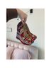 Olsenboye Aztec Or Tribal Print Pink Wedges Size 7 - photo 5