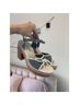 Rampage Blue Sandals Size 6 - photo 8