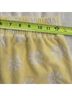 Yllw Floral Yellow White Shorts Size S - photo 6