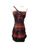 BCBGMAXAZRIA 100% Polyester Tie-dye Multi Color Cocktail Dress Size 2 - photo 1