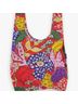 Baggu 100% Nylon Floral Red Blue Tote One size - photo 3