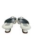 Tory Burch Ivory White Black Mule/Clog Size 7 - photo 2