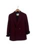 Wilfred 82% Polyester 27% Viscose 8% Wool 3% Elastane 100% Cupro Red Blazer Size 2X - photo 1