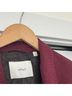 Wilfred 82% Polyester 27% Viscose 8% Wool 3% Elastane 100% Cupro Red Blazer Size 2X - photo 3