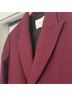 Wilfred 82% Polyester 27% Viscose 8% Wool 3% Elastane 100% Cupro Red Blazer Size 2X - photo 4