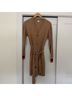 Kule 100% Cashmere Tan Red Coat Size M - photo 2