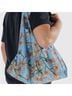 Baggu 100% Nylon Floral Blue Orange Tote One size - photo 5