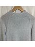 John Hanley For L.L. Bean 100% Cotton Solid Gray Pullover Sweater Size M (petite) - photo 5
