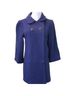 Banana Republic Solid Blue Coat Size S - photo 3