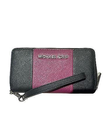 Michael Kors Leather Wristlet (view 1)