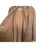 Cashmere 100% Cashmere Solid Tan Coat Size XXL - photo 4