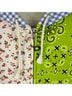 Teddy Fresh 100% Cotton Floral Plaid Multi Color Jacket Size S - photo 4