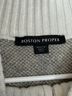 Boston Proper Graphic White Gold Gray Cardigan Size XS - photo 3