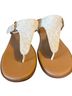 Aerosoles Floral Tan White Sandals Size 11 - photo 2