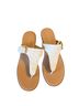 Aerosoles Floral Tan White Sandals Size 11 - photo 1