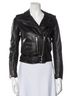 ALLSAINTS 100% Lambskin 62% Viscose 38% Polyester Black Leather Jacket Size XS - photo 1