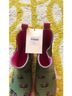 Anthropologie Print Green Pink Rain Boots Size 6 - photo 3